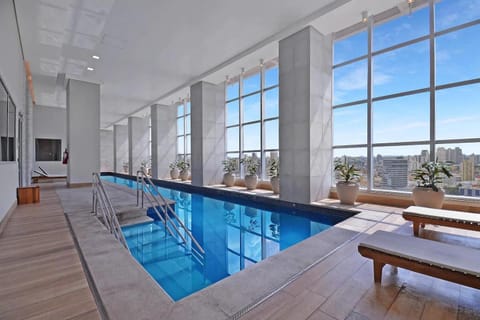 Pool view, Swimming pool, sunbed