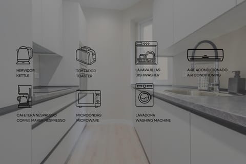 Downtown Apt para 7pax La Latina,Centro de Madrid Apartment in Centro