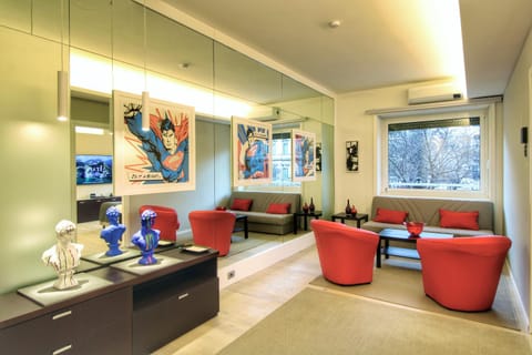 Living room, dishwasher, microwave, oven, toaster, washing machine, dryer, kitchen, air conditioner