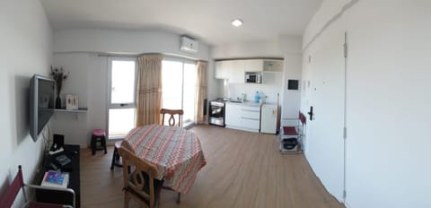 Kitchen or kitchenette, Living room, Dining area, oven, air conditioner