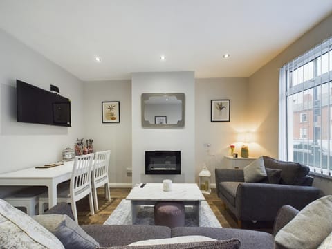 Living room, Seating area, Dining area