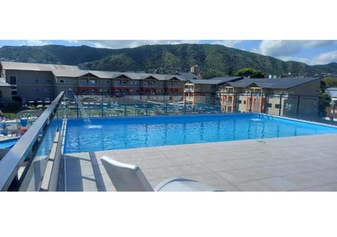 Natural landscape, Mountain view, Swimming pool