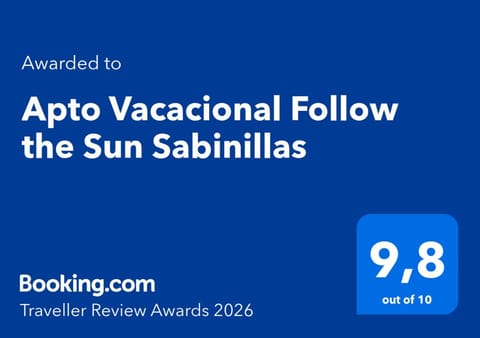 Apto Vacacional Follow the Sun Sabinillas Apartment in San Luis de Sabinillas
