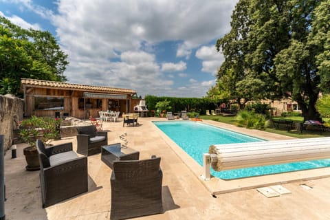 Property building, Living room, Swimming pool