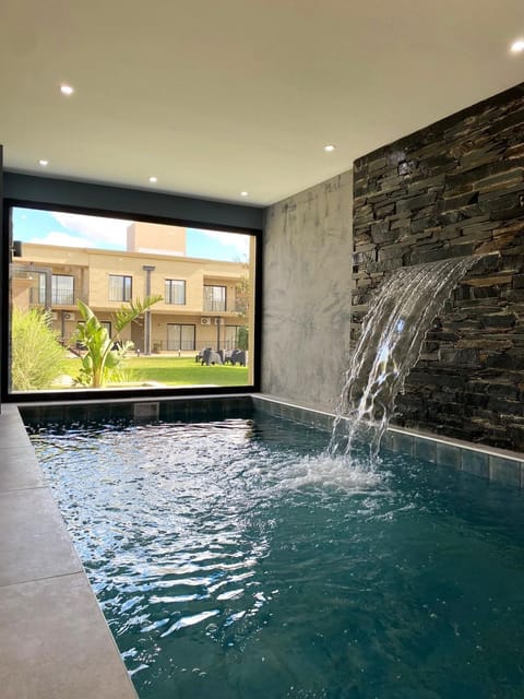 Property building, Pool view