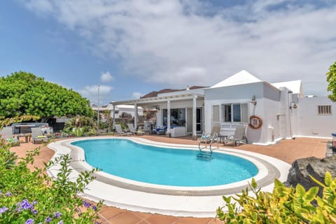 Property building, Living room, Swimming pool