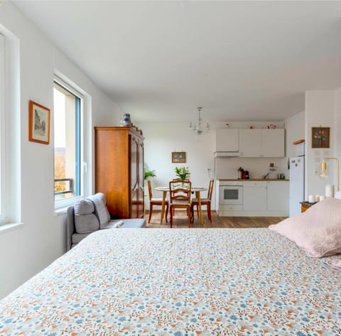 Bed, Bedroom, cot, wardrobe, kitchen