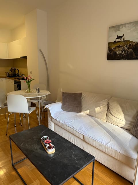 Bed, Living room, Photo of the whole room, Seating area