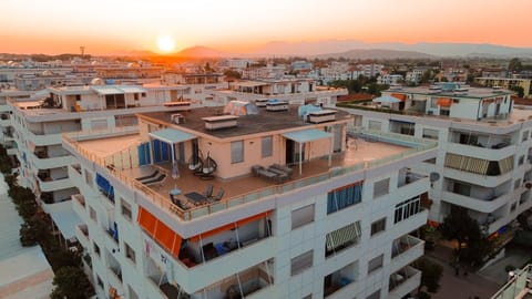 Summer, Sunset, sunbed, sunbed