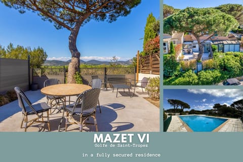 Patio, Natural landscape, Dining area, Mountain view, Swimming pool