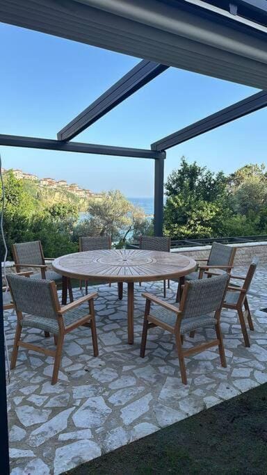 Patio, View (from property/room), Seating area