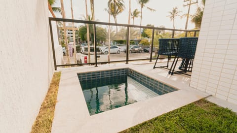 Day, Pool view, Swimming pool, Parking, sunbed
