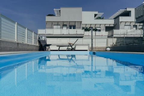 Property building, Pool view, Swimming pool