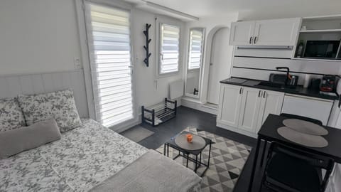 Kitchen or kitchenette, Living room, Bedroom