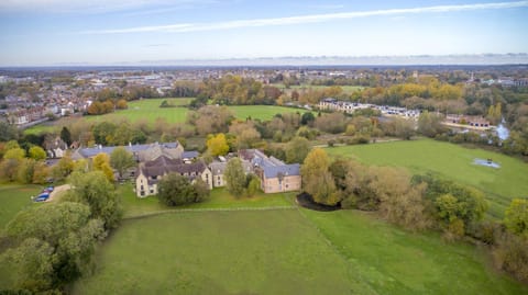 Nearby landmark, Neighbourhood, Natural landscape, Bird's eye view, Garden