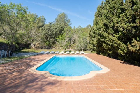Property building, Living room, Swimming pool