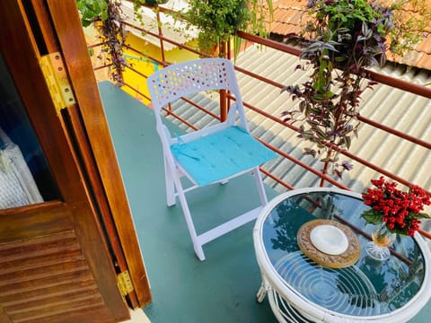 View (from property/room), Balcony/Terrace, Garden view