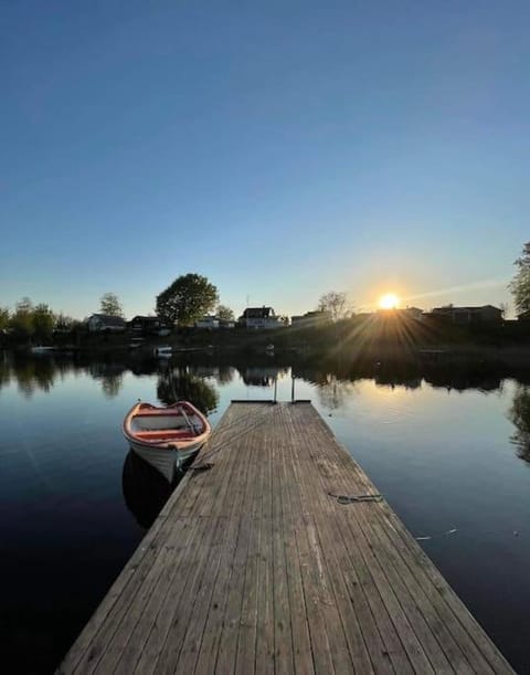 Natural landscape, Lake view, Sunset