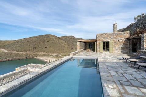 Natural landscape, Mountain view, Pool view, Sea view, Swimming pool, sunbed