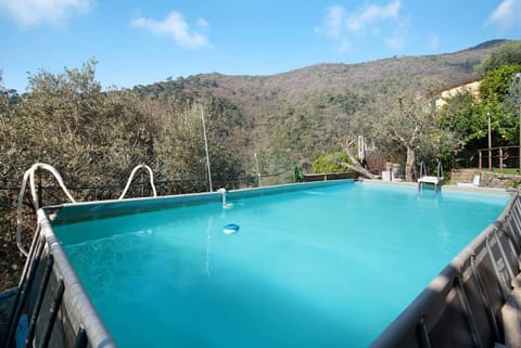 Property building, Living room, Swimming pool