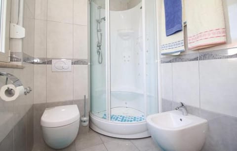 Shower, Toilet, Bathroom, towels