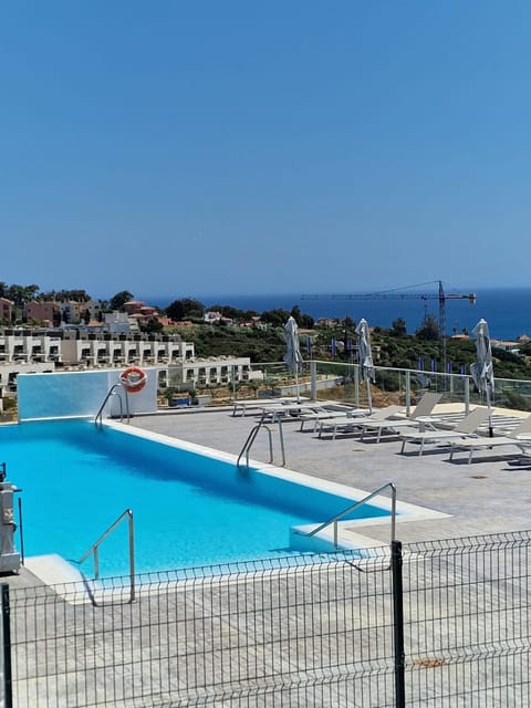 Natural landscape, Pool view, Sea view, Swimming pool, sunbed