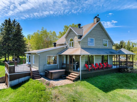 Property building, Patio, Garden view