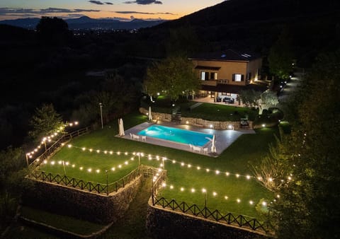 Property building, Bird's eye view, Swimming pool