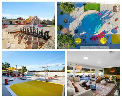 Natural landscape, Pool view, Swimming pool, sunbed