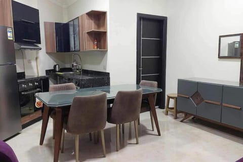 Living room, kitchen