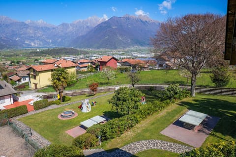 Children play ground, Garden, Table tennis, Mountain view
