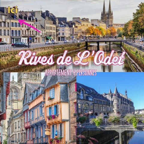 Les rives de l'odet, vue rivière Apartment in Quimper