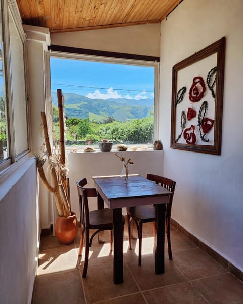 Natural landscape, View (from property/room), Dining area, Mountain view