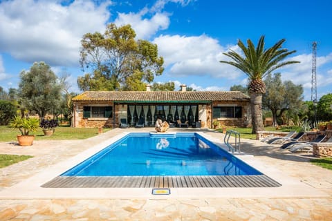 Property building, Living room, Swimming pool