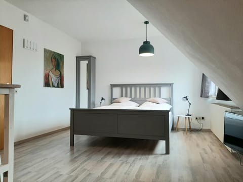 Bed, TV and multimedia, Photo of the whole room