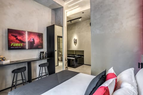 TV and multimedia, Coffee/tea facilities, Photo of the whole room, wardrobe