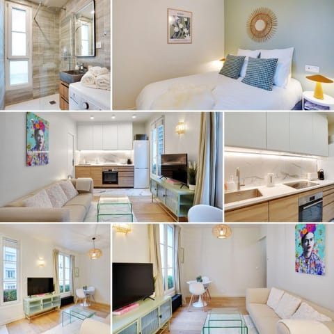 Kitchen or kitchenette, Living room, Bedroom