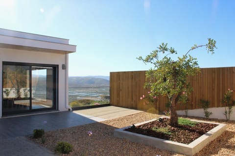 Property building, Patio, Spring, Natural landscape, View (from property/room), Balcony/Terrace, Garden view
