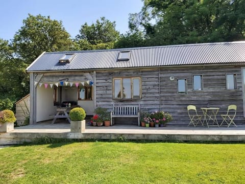 Log Cabin at The Old Summer Dairy Glastonbury Cabin in Mendip District