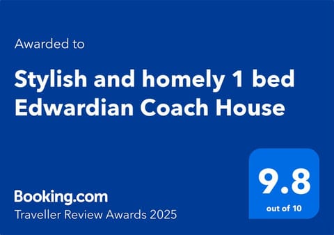 Stylish and homely 1 bed Edwardian Coach House Apartment in Colchester