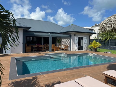 Natural landscape, Pool view, Swimming pool, sunbed