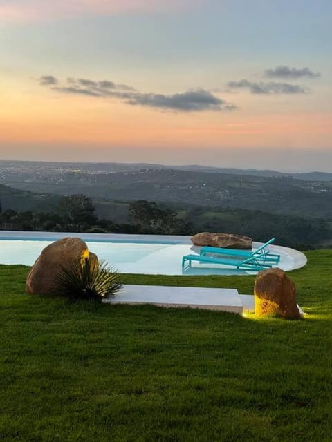 Off site, Natural landscape, Pool view, Swimming pool, Sunset