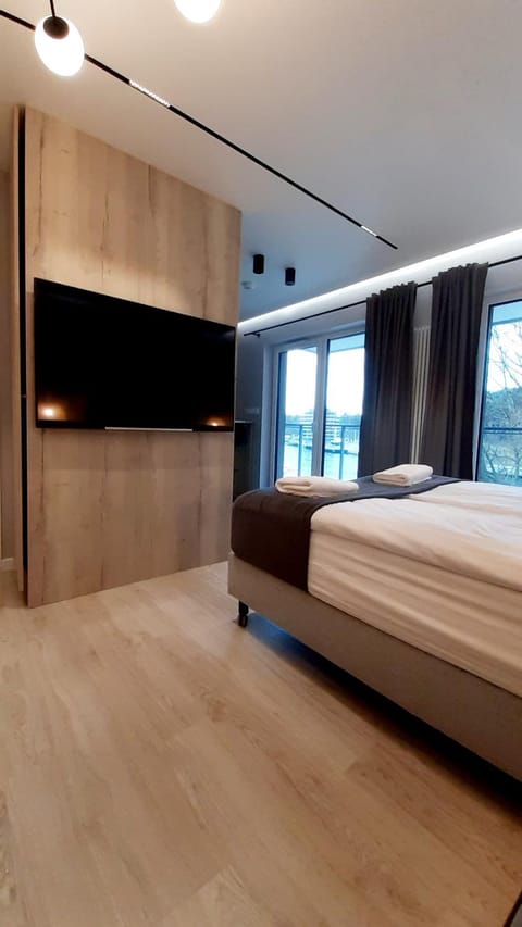 Apartament z widokiem na morze i port Apartment in West Pomeranian Voivodeship, Poland