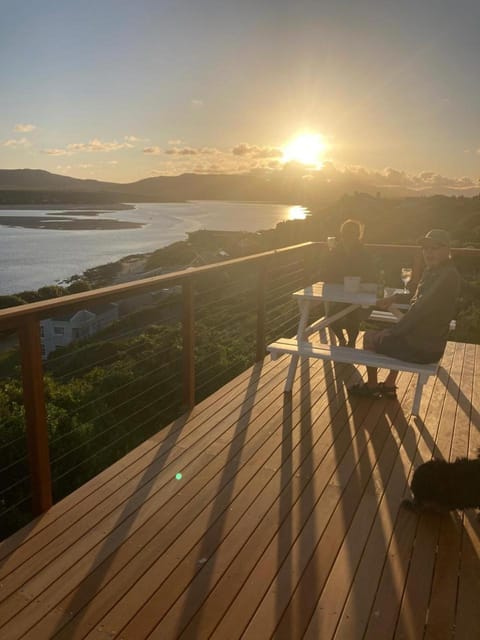 Natural landscape, Balcony/Terrace, River view, Sea view, Sunset