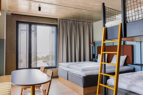 Bed, Photo of the whole room, Bedroom, bunk bed