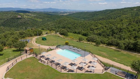 Bird's eye view, Garden, Swimming pool, sunbed
