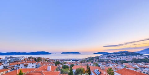 Day, City view, Sea view, Sunset