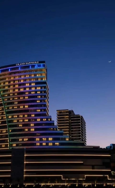 Property building, Night, City view