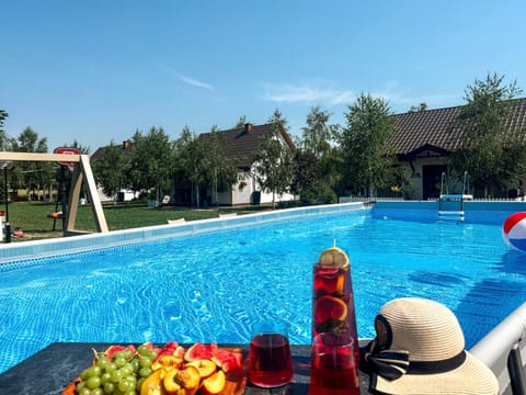 Day, Food, Pool view, Swimming pool, sunbed