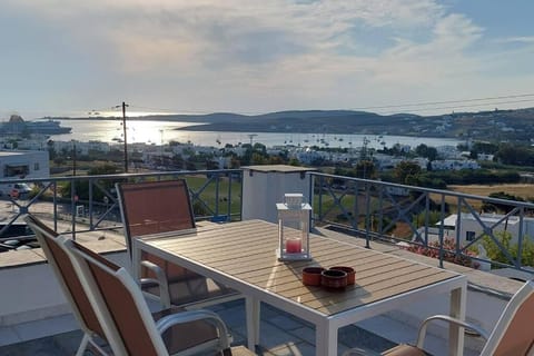 Patio, Natural landscape, View (from property/room), Balcony/Terrace, Dining area, Mountain view, Sea view